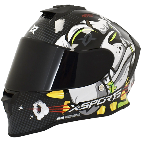 Casco X-SPORTS 151 Jakob Verde L